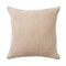 Edge Collections - 22-inch H x 22-inch W x 9-inch D - Brown - Embroidered Jute Throw Pillow for Cozy Decor - 1 Piece